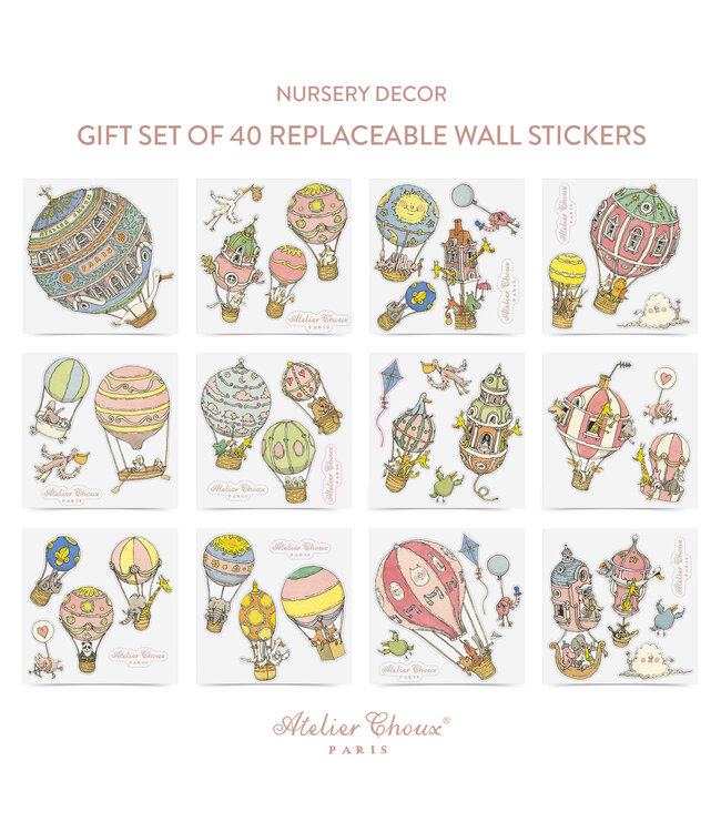 Atelier Choux Atelier Choux - easy-stick, removable wall stickers