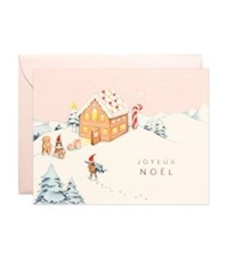 JooJoo Paper JooJoo Paper - GINGERBREAD NOEL CARD