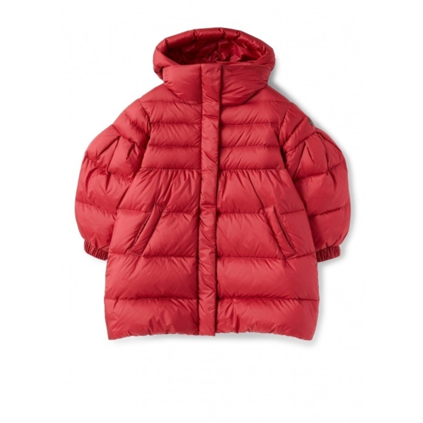 Il Gufo IL GUFO - RED DOWN JACKET WITH BALLOON SLEEVES