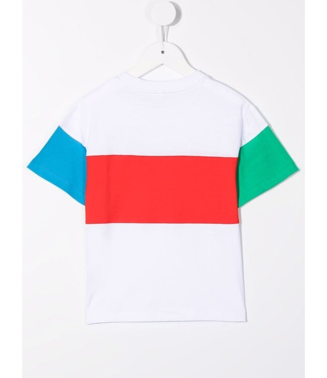 Stella McCartney Stella McCartney - Kids colour-block embroidered patch T-shirt