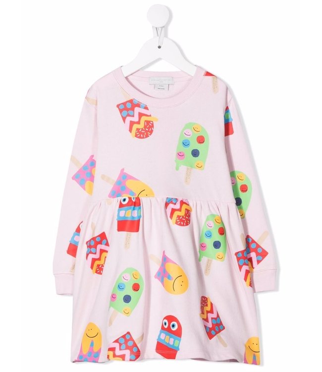 Stella McCartney Stella McCartney -Kids ice lolly-print sweatshirt dress