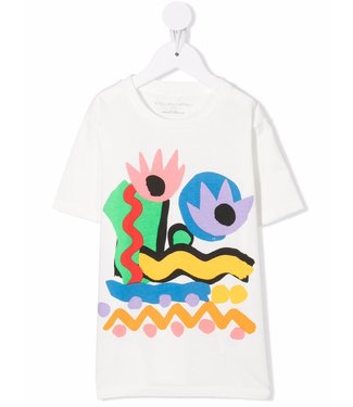 Stella McCartney Stella McCartney - Kids abstract-print cotton T-shirt