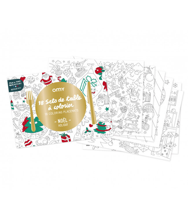 OMY OMY - CHRISTMAS PLACEMATS