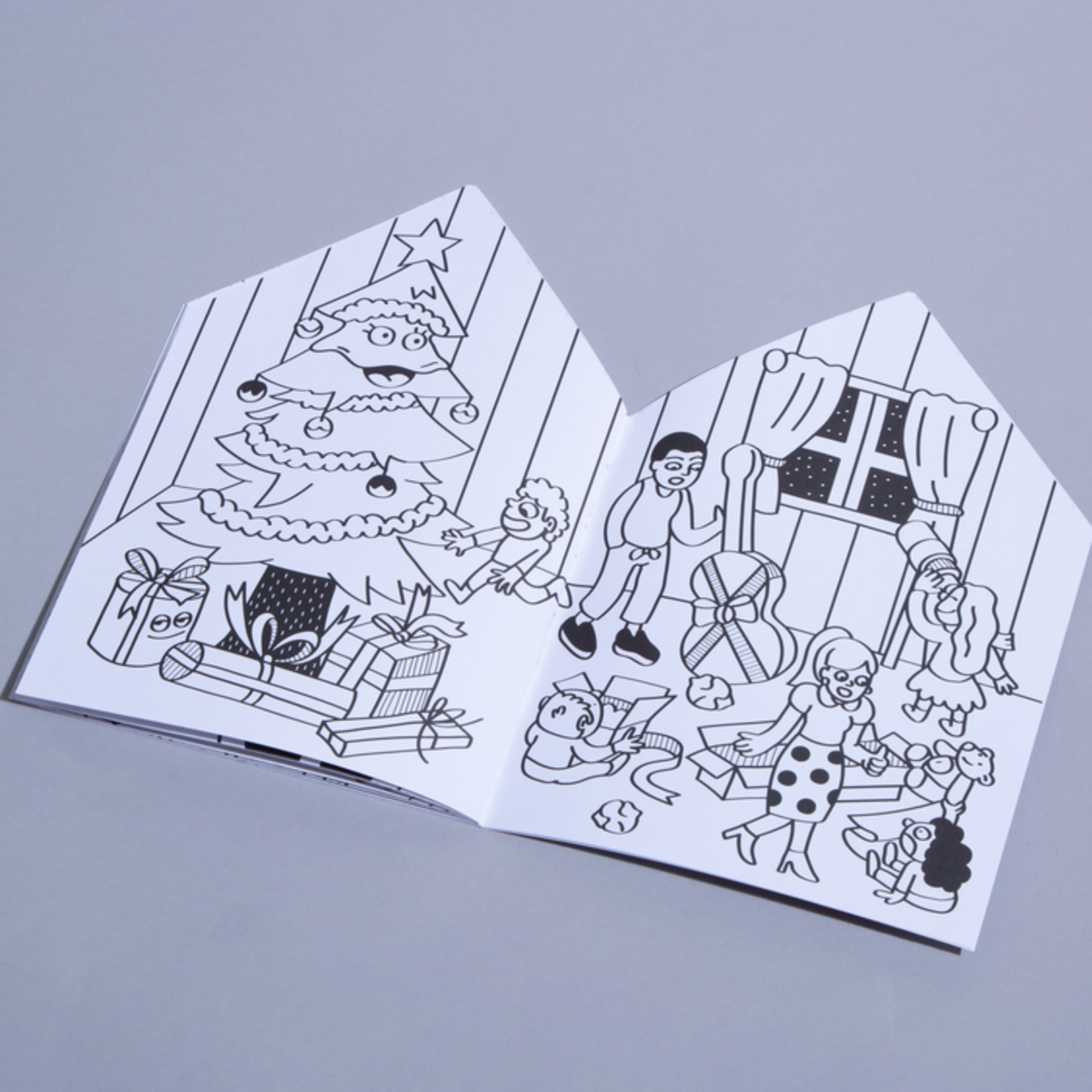 OMY OMY - HOLIDAY COLORING BOOK