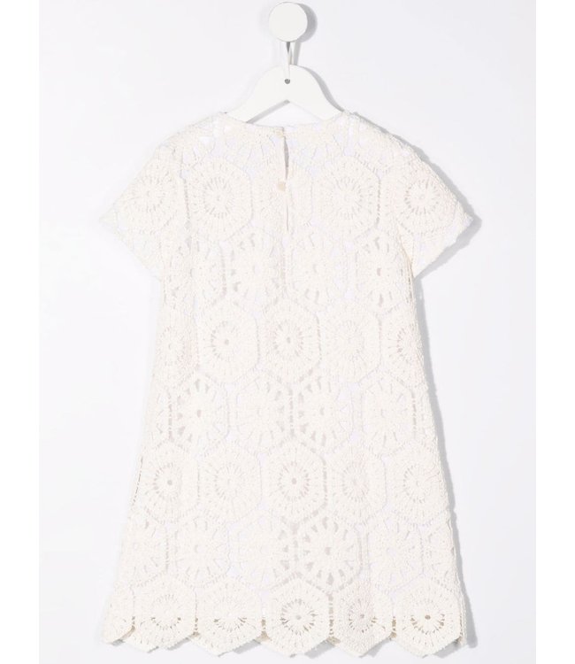 Il Gufo IL GUFO - crochet-knit dress