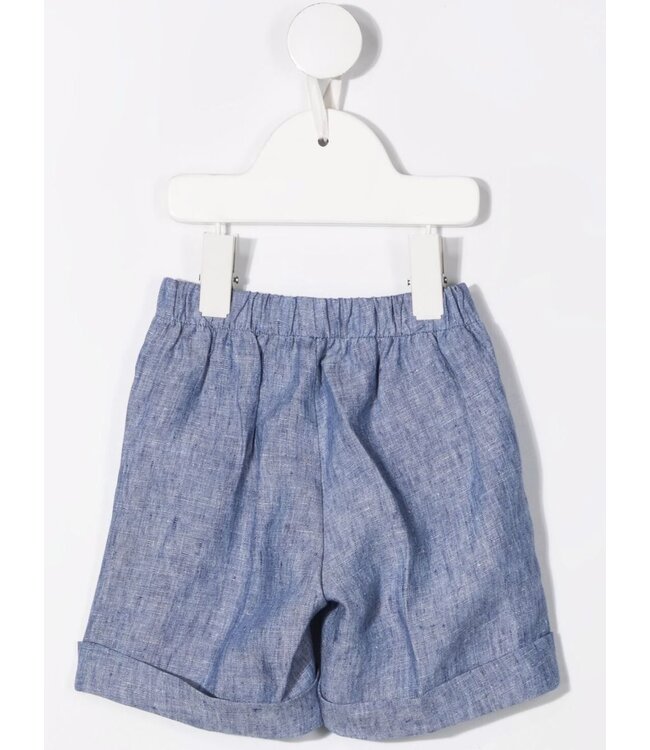 Il Gufo IL GUFO - striped linen shorts