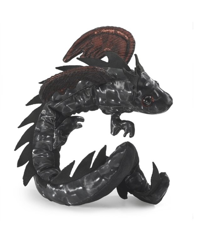 Folkmanis Folkmanis - Midnight Dragon Wristlet Puppet