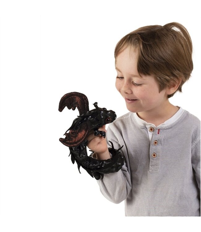 Folkmanis Folkmanis - Midnight Dragon Wristlet Puppet