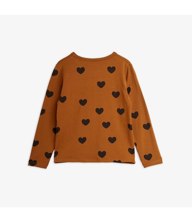 Mini Rodini Mini Rodini - BASIC HEARTS LONG SLEEVE T-SHIRT