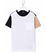 Il Gufo IL GUFO - colour-block fitted T-shirt