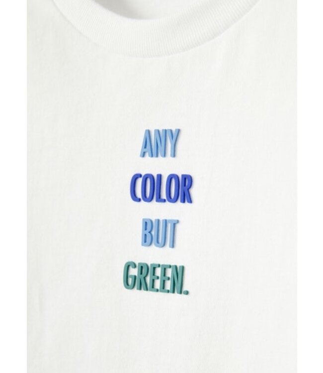 Il Gufo IL GUFO - BOY TSHIRT W/ WRITTING "ANY COLOR BUT GREEN"
