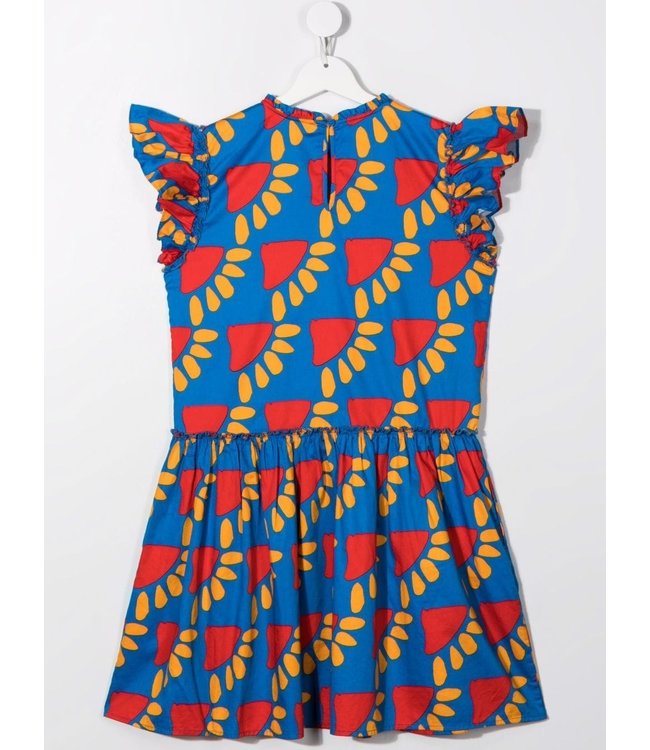 Stella McCartney Stella McCartney - abstract-print ruffled dress