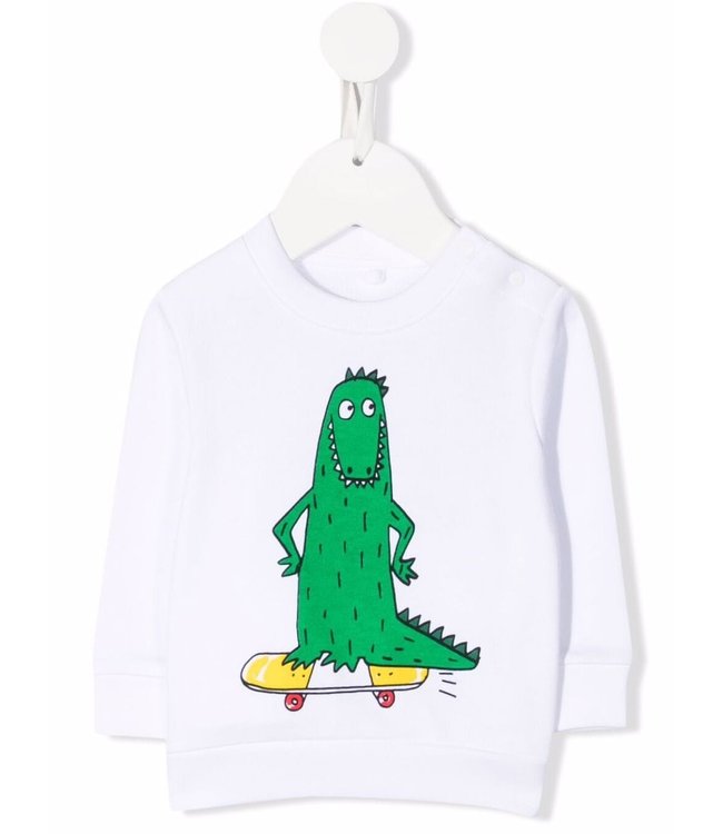 Stella McCartney Stella McCartney - dinosaur-illustration sweatshirt