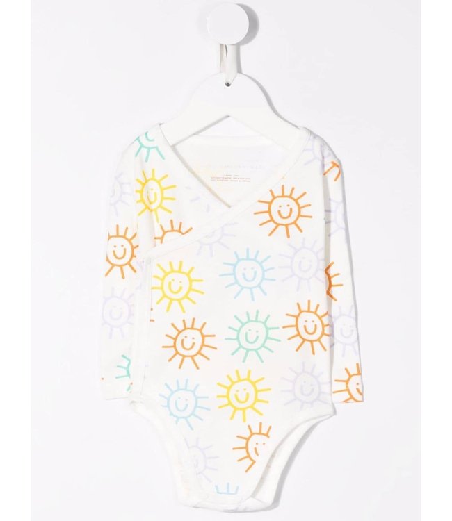Stella McCartney Stella McCartney - sun-print cotton babygrow set