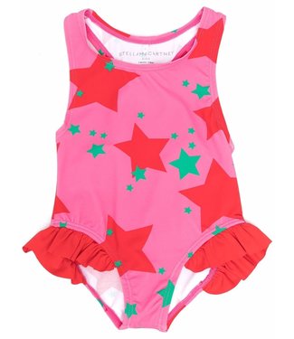 Stella McCartney Stella McCartney - star print one-piece swimsuit