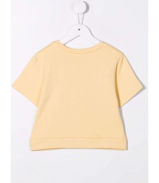 Chloe Chloe - perforated logo-embroidered sweatshirt top