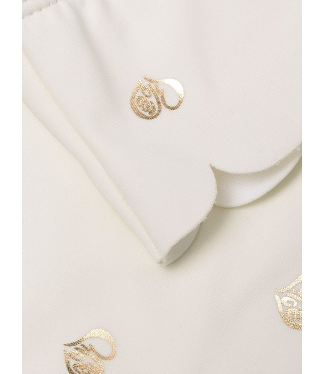 Chloe Chloe - logo-print scallop bikini set