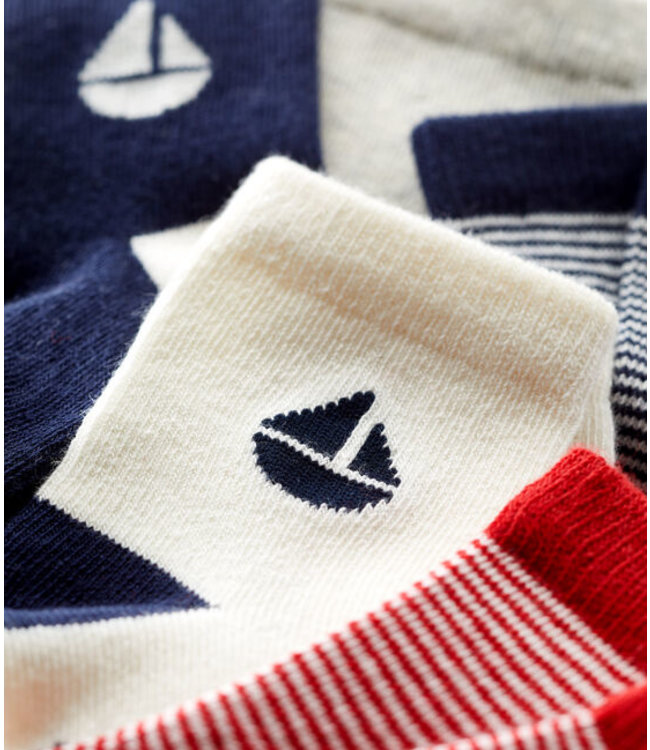 Petit Bateau Petit Bateau - PACK OF 5 PAIRS OF BABY SOCKS