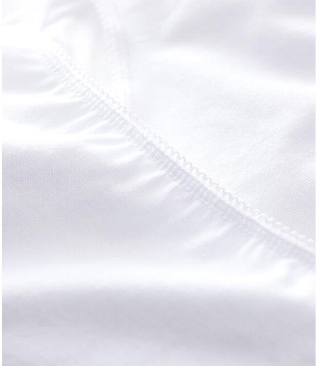 Petit Bateau Petit Bateau - GIRLS' WHITE ORGANIC COTTON HIPSTERS - 2-PACK