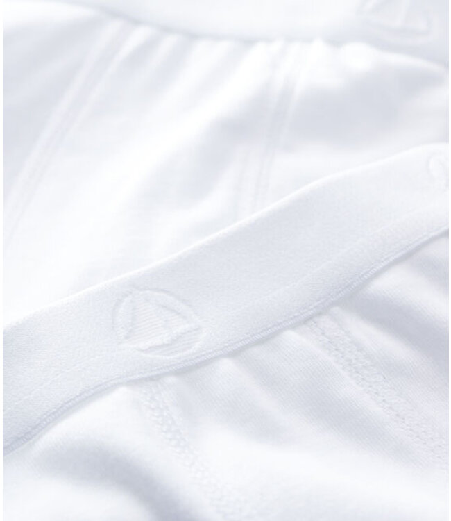 Petit Bateau Petit Bateau - BOYS' WHITE COTTON BOXER SHORTS - 2-PACK