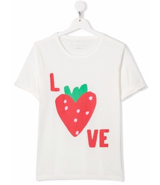 Stella McCartney Stella McCartney - Love-slogan print T-shirt
