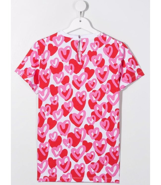 Stella McCartney Stella McCartney - TEEN heart-print cotton T-shirt