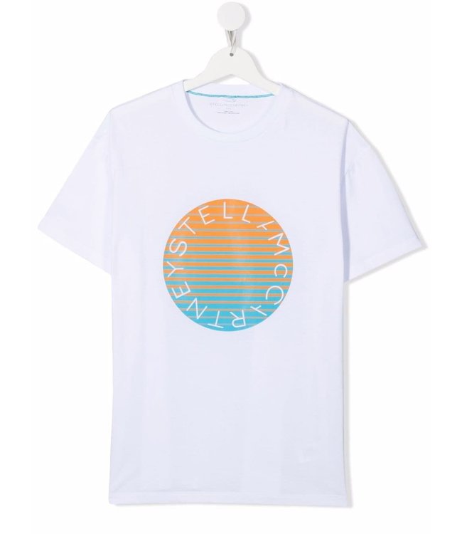 Stella McCartney Stella McCartney - logo-print short-sleeved T-shirt