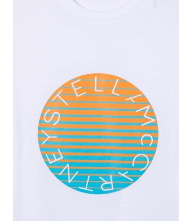 Stella McCartney Stella McCartney - logo-print short-sleeved T-shirt