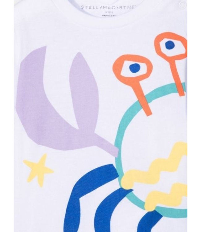 Stella McCartney Stella McCartney - crab-print T-shirt