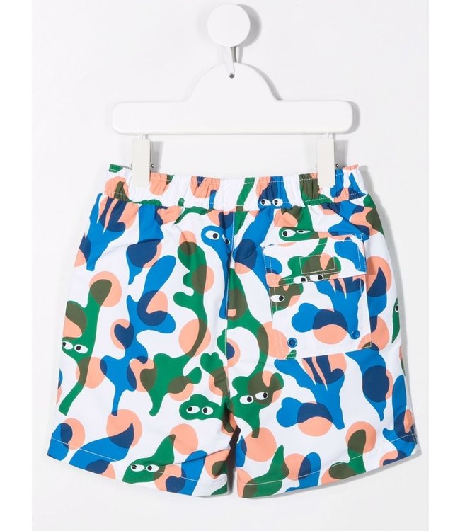 Stella McCartney Stella McCartney - seaweed-print swim shorts