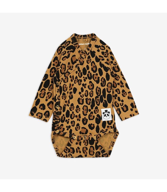 Mini Rodini Mini Rodini - BASIC LEOPARD WRAP BODY