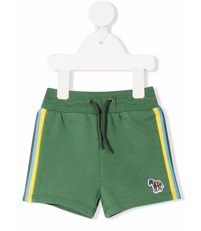 Paul Smith Paul Smith - zebra patch track shorts