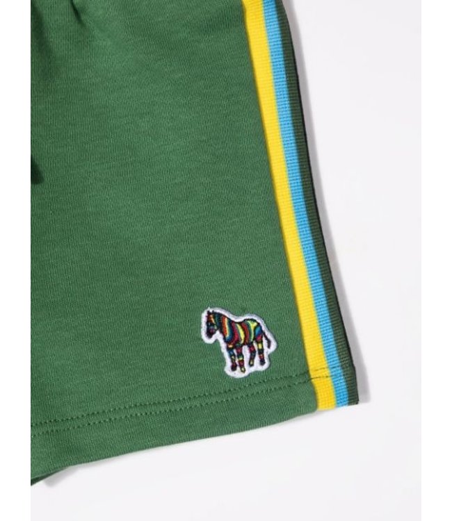 Paul Smith Paul Smith - zebra patch track shorts