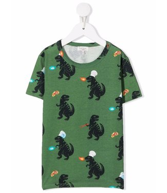 Paul Smith Paul Smith - dinosaur-print cotton T-Shirt