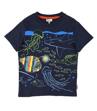 Paul Smith Paul Smith - T-shirt - Glow - Night w. Sea print
