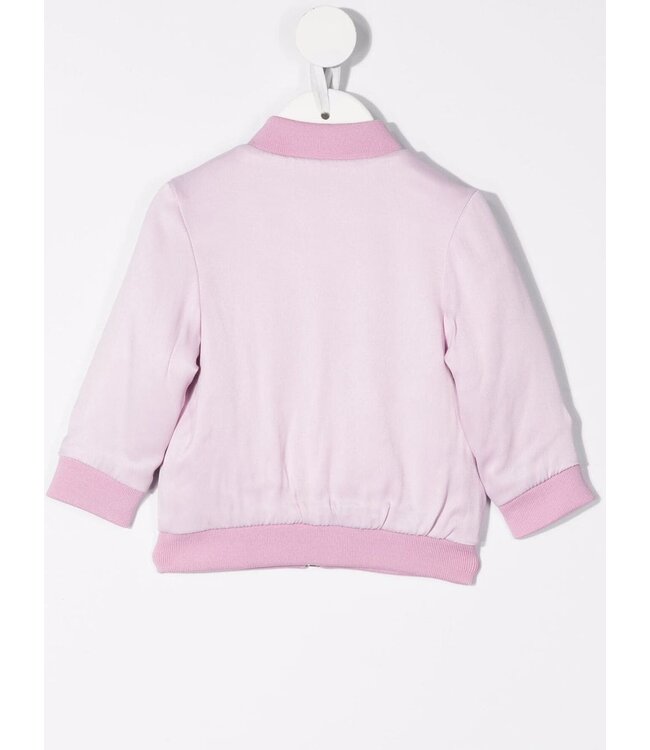 Chloe Chloe - logo zipped bomber jacket