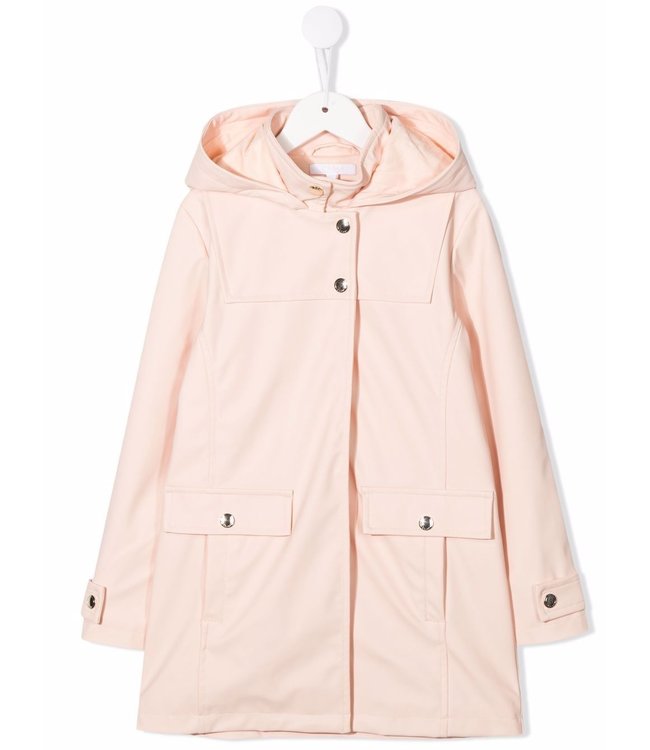 Chloe Chloe - single-breasted hooded coat