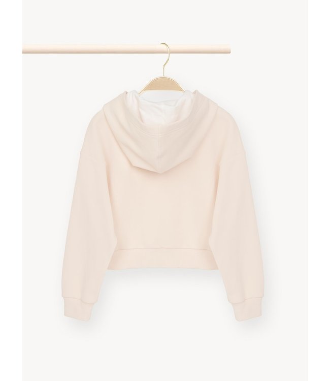 Chloe Chloe - lace-up detailed hoodie