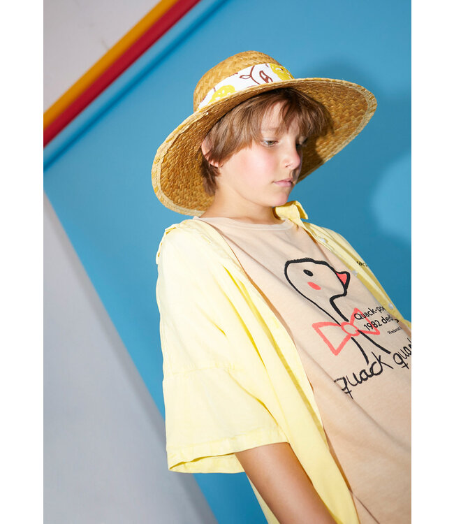 Weekend House Weekend House - Quack t-shirt (sand)