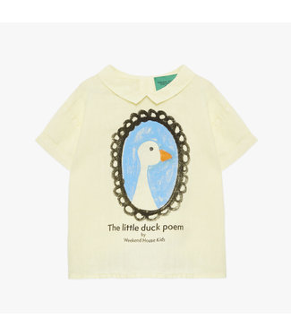 Weekend House Weekend House - Duck linen short shirt