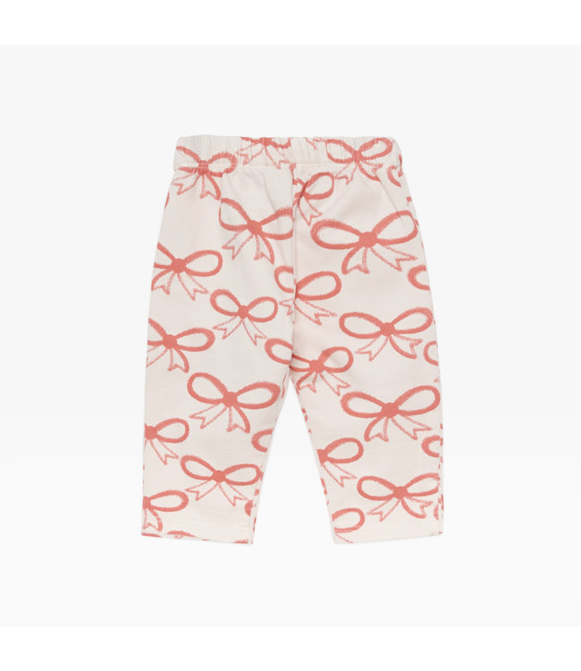 Weekend House Weekend House - Baby pink bow trousers