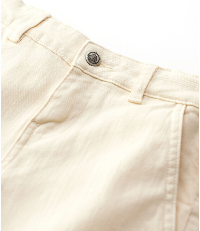 Petit Bateau Petit Bateau - GIRLS' DENIM FLARED TROUSERS