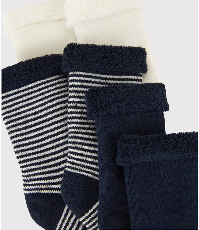 Petit Bateau Petit Bateau - BABIES' SOCKS - 3-PACK