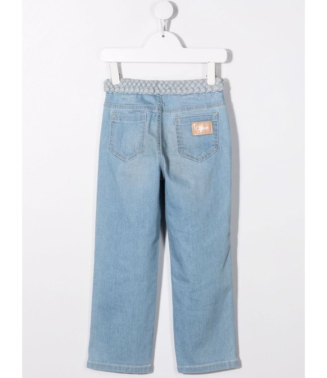 Chloe Chloe - belted straight-leg jeans