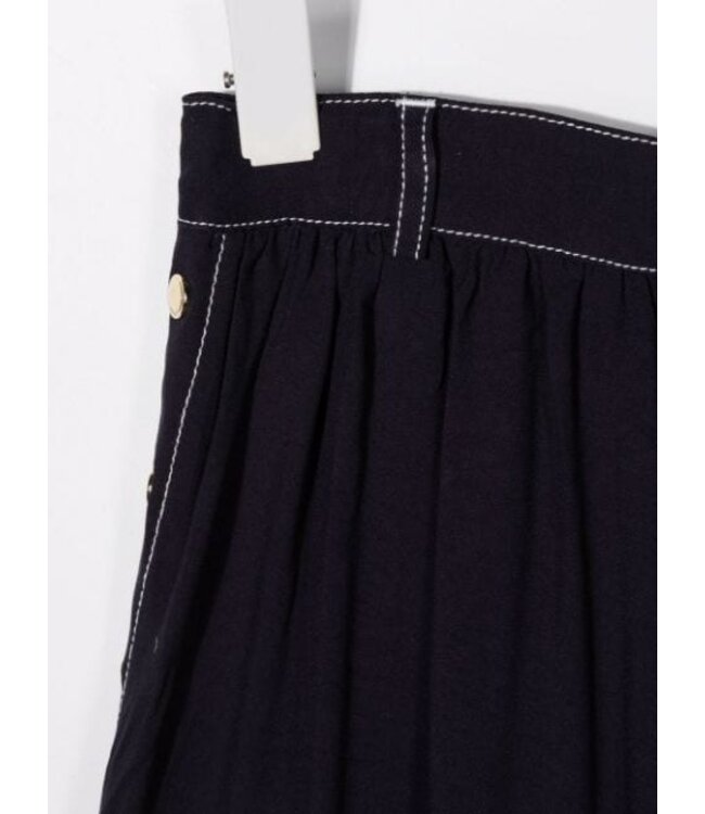 Chloe Chloe - asymmetric wide-leg trousers