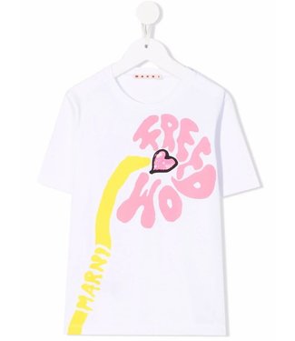Marni Marni -  logo-print sequin-embellished T-shirt