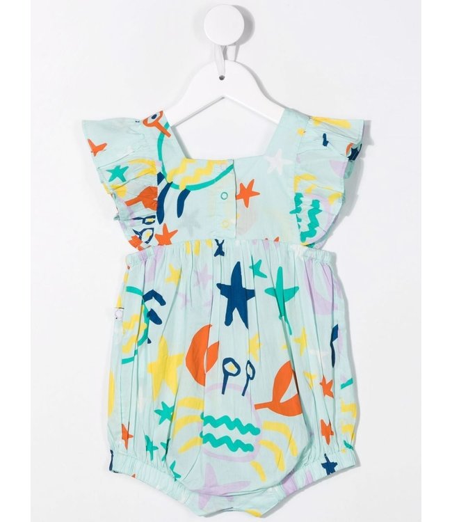Stella McCartney Stella McCartney - sketch-print romper
