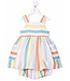 Stella McCartney Stella McCartney - multi-way stripe pattern dress