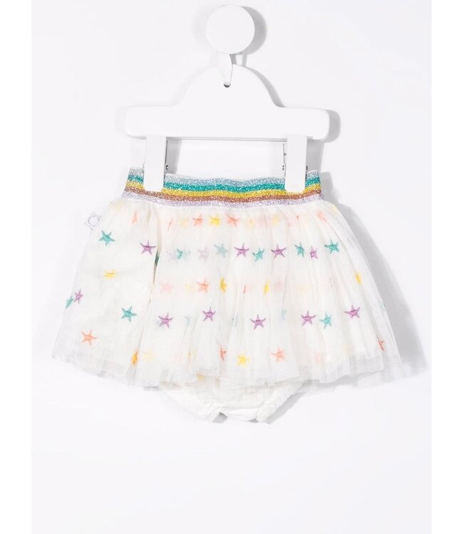 Stella McCartney Stella McCartney - star-embroidered tutu skirt