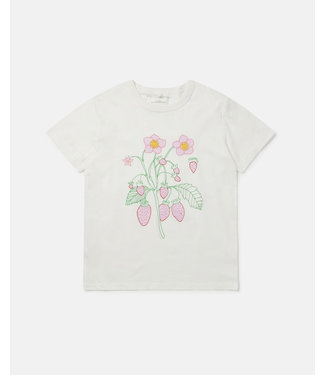 Stella McCartney Stella McCartney-Strawberry Print Cotton T-Shirt